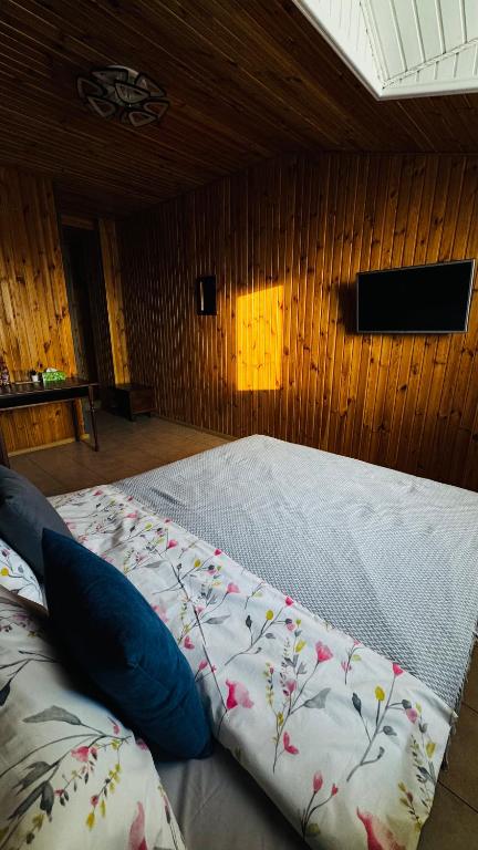 Postel nebo postele na pokoji v ubytování Olimpia Hotel&Spa