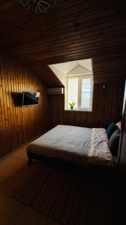 Postel nebo postele na pokoji v ubytování Olimpia Hotel&Spa