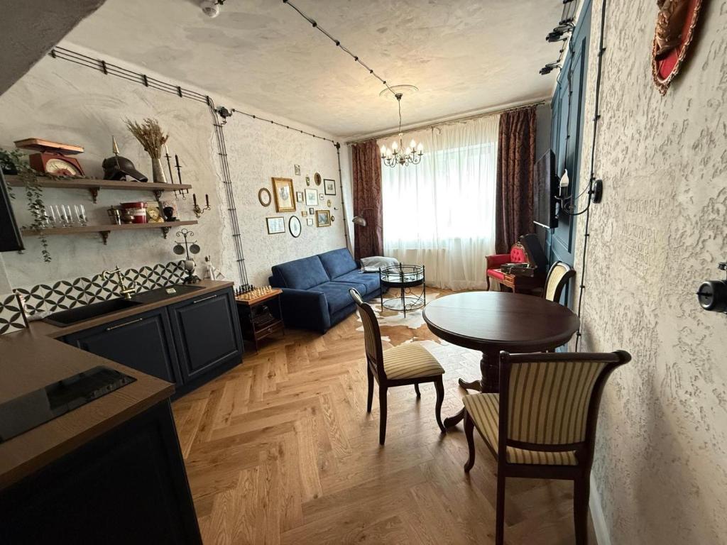Posezení v ubytování KAVart apartments