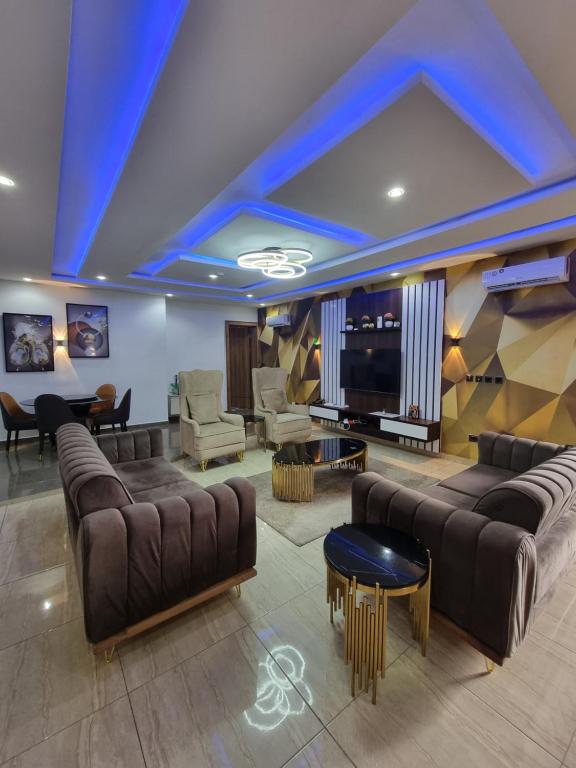 Posezení v ubytování Euphoric Apartments Concept