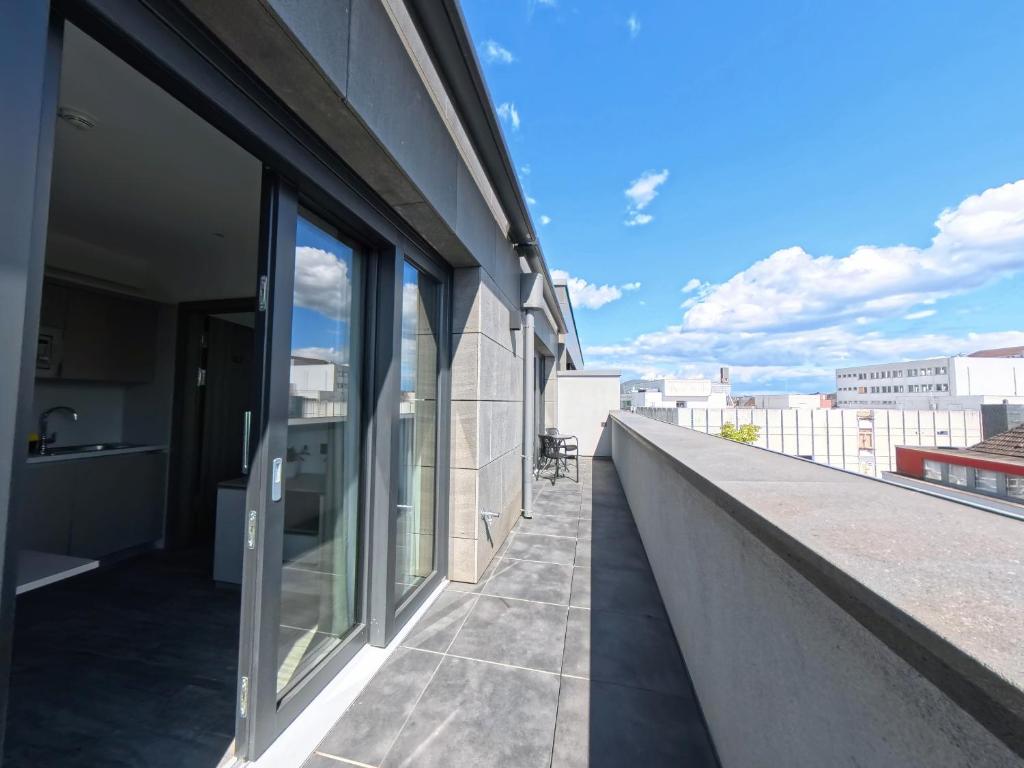 Balkón nebo terasa v ubytování NOVERA Aparthotel
