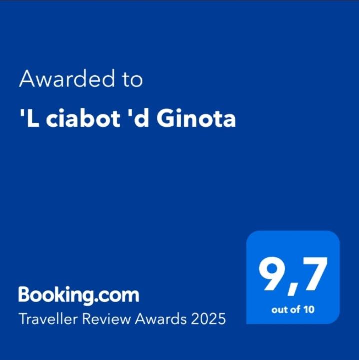 Certifikát, hodnocení, plakát nebo jiný dokument vystavený v ubytování 'L ciabot 'd Ginota