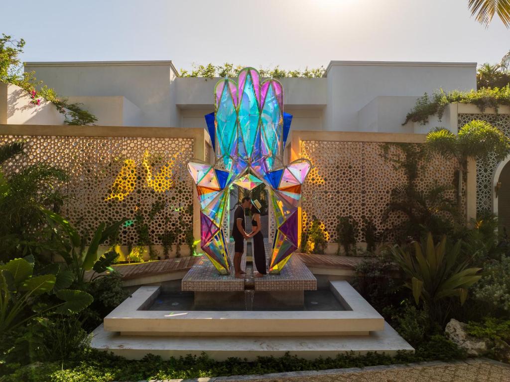 Сад в Sana Tulum Beachfront Boutique Hotel