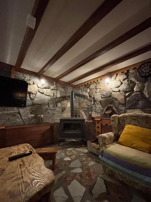 Posezení v ubytování Guest House Shuan