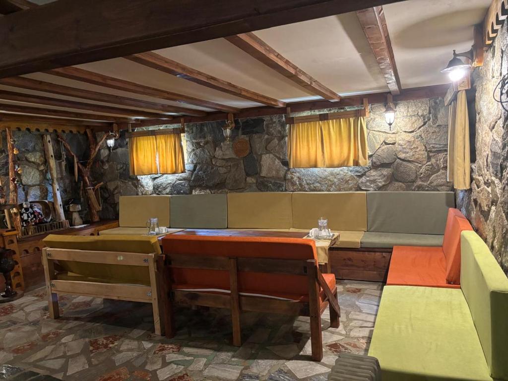Posezení v ubytování Guest House Shuan
