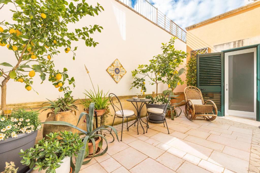 Balkón nebo terasa v ubytování Dimora Le Tre Muse Guesthouse