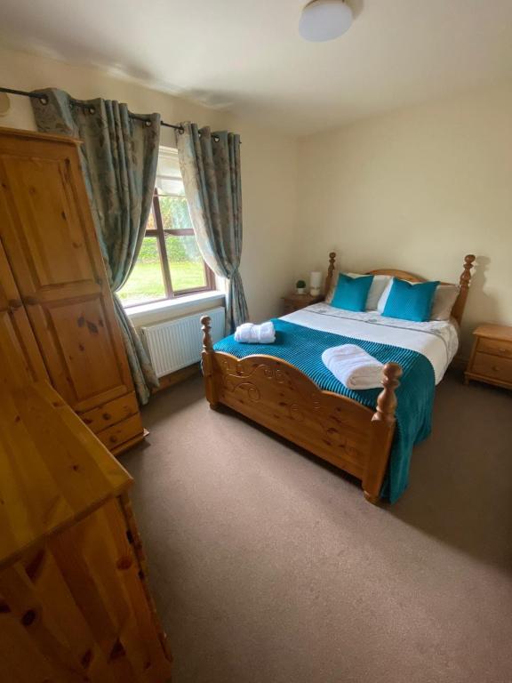 Postel nebo postele na pokoji v ubytování Home in Oulart, Wexford