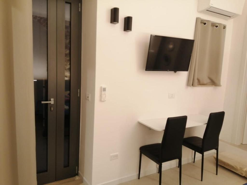 TV a/nebo společenská místnost v ubytování B&B Matt Ros