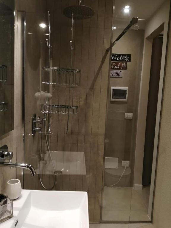 Koupelna v ubytování B&B Matt Ros
