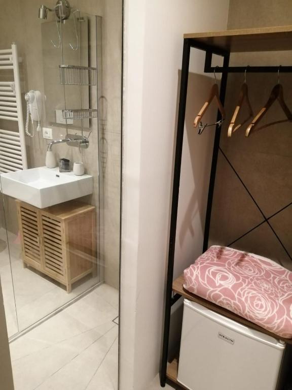 Koupelna v ubytování B&B Matt Ros