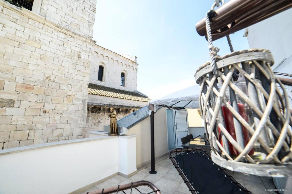 Balkon lub taras w obiekcie B&B Il Campanile