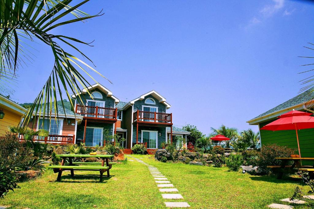 Zahrada ubytování Jubilee Chalet