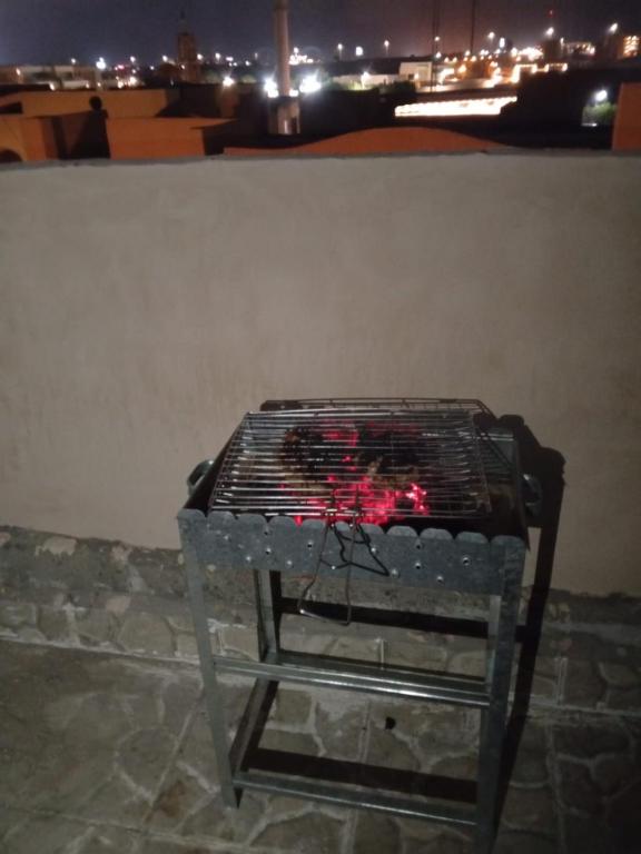 Gril dostupný pro hosty v vily