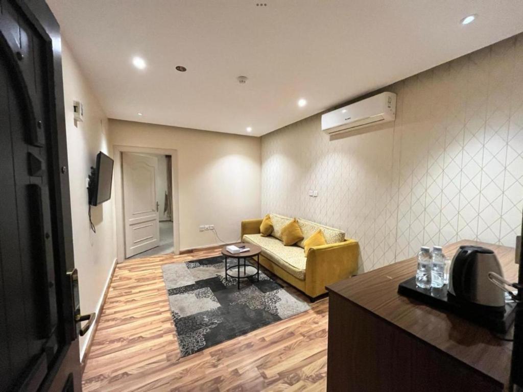 Kuchyň nebo kuchyňský kout v ubytování شقق السلامة العائلية - Al Salamh Family Apartments