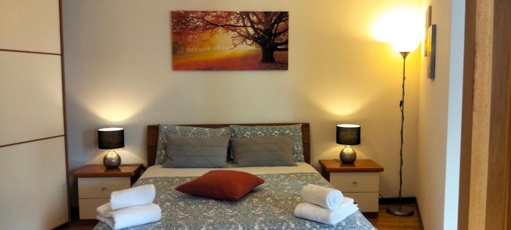 Postel nebo postele na pokoji v ubytování Casa Milla