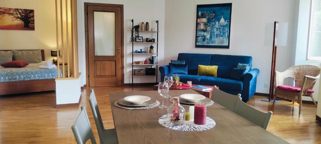 Posezení v ubytování Casa Milla