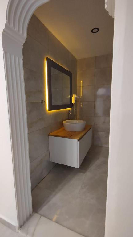 Koupelna v ubytování Casa Rosa Luxury Villa w heated Pool