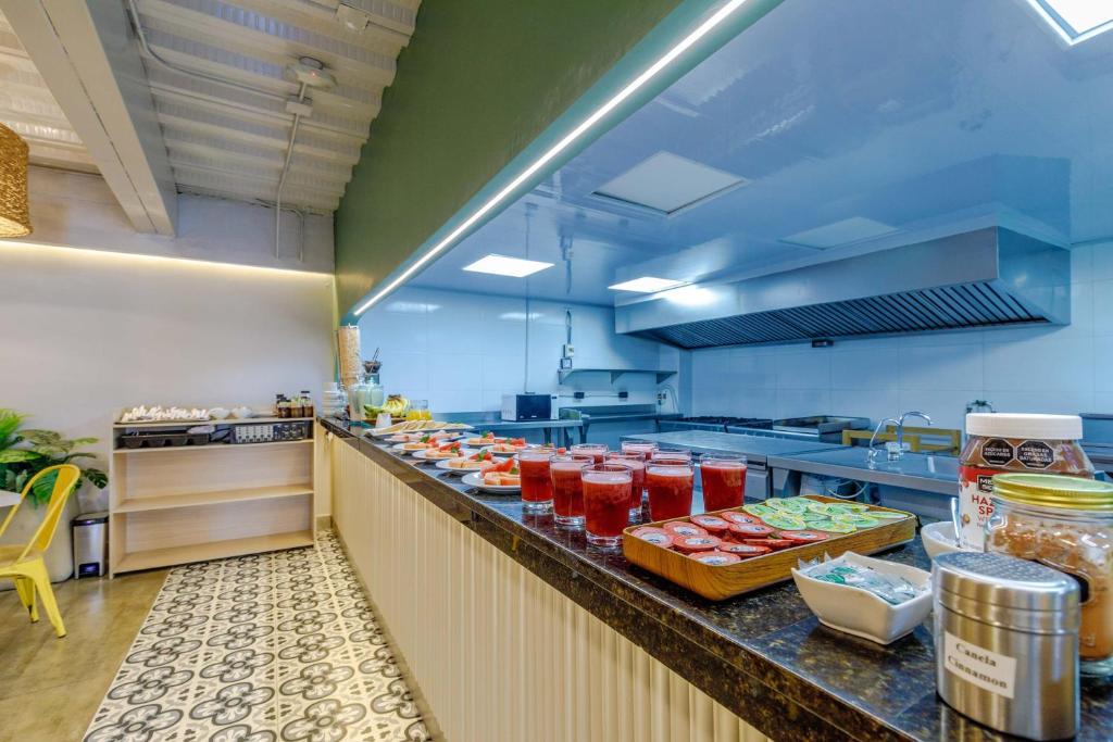 Kuchyň nebo kuchyňský kout v ubytování Hotel Salento Real Eje Cafetero