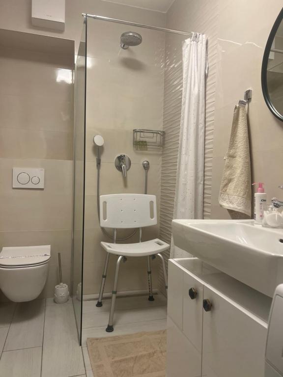 Kúpeľňa v ubytovaní Perla Luxury Apartment