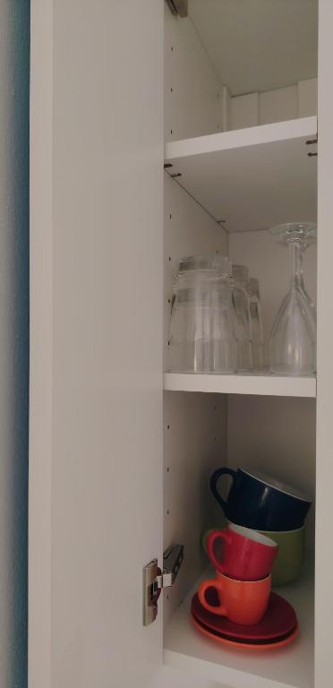 Kuchyň nebo kuchyňský kout v ubytování Casa Polixeni - Da e Nònne