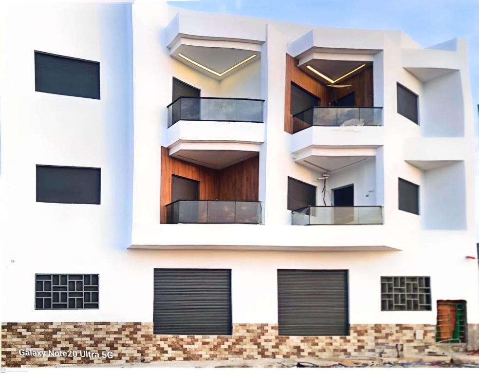 Balkón nebo terasa v ubytování Oumaira Residence Azla-Tetouan