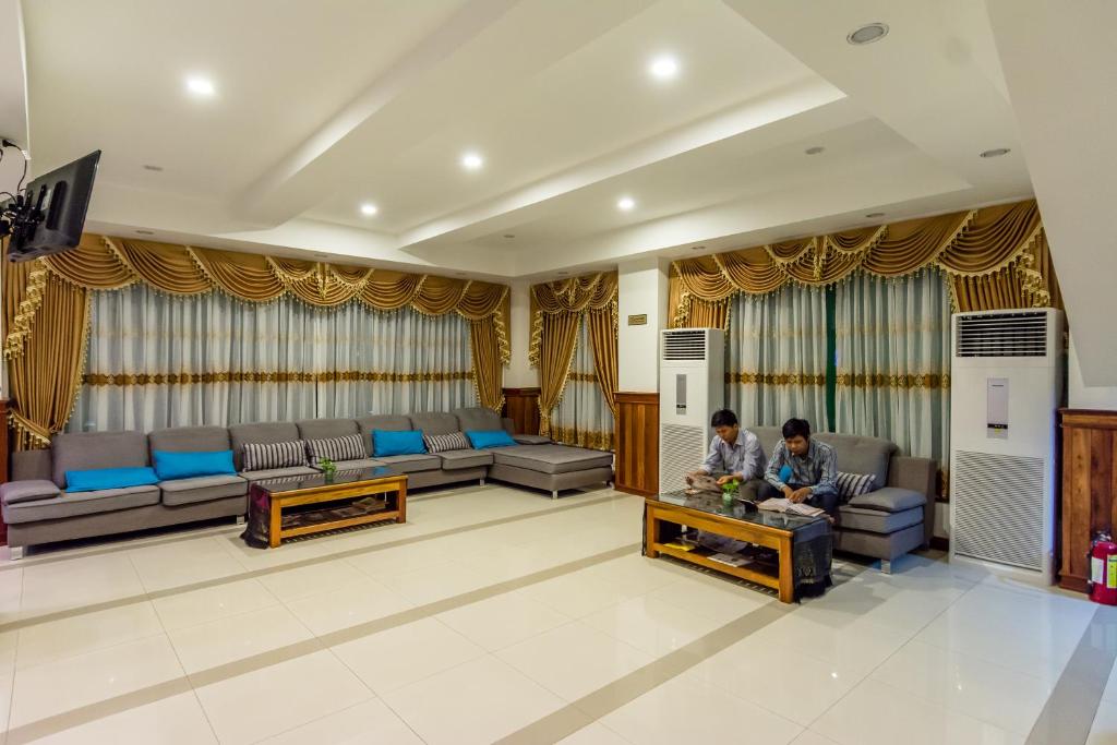 Posezení v ubytování Relax Hotel