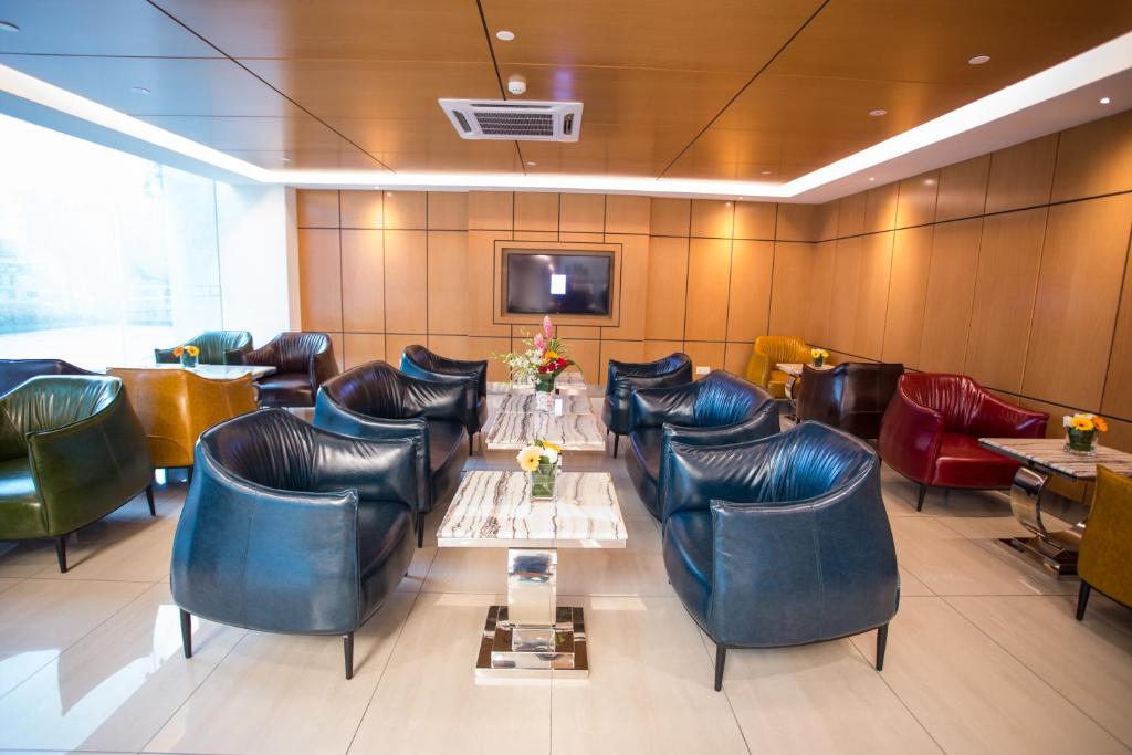 Posezení v ubytování V8 Hotel Johor Bahru