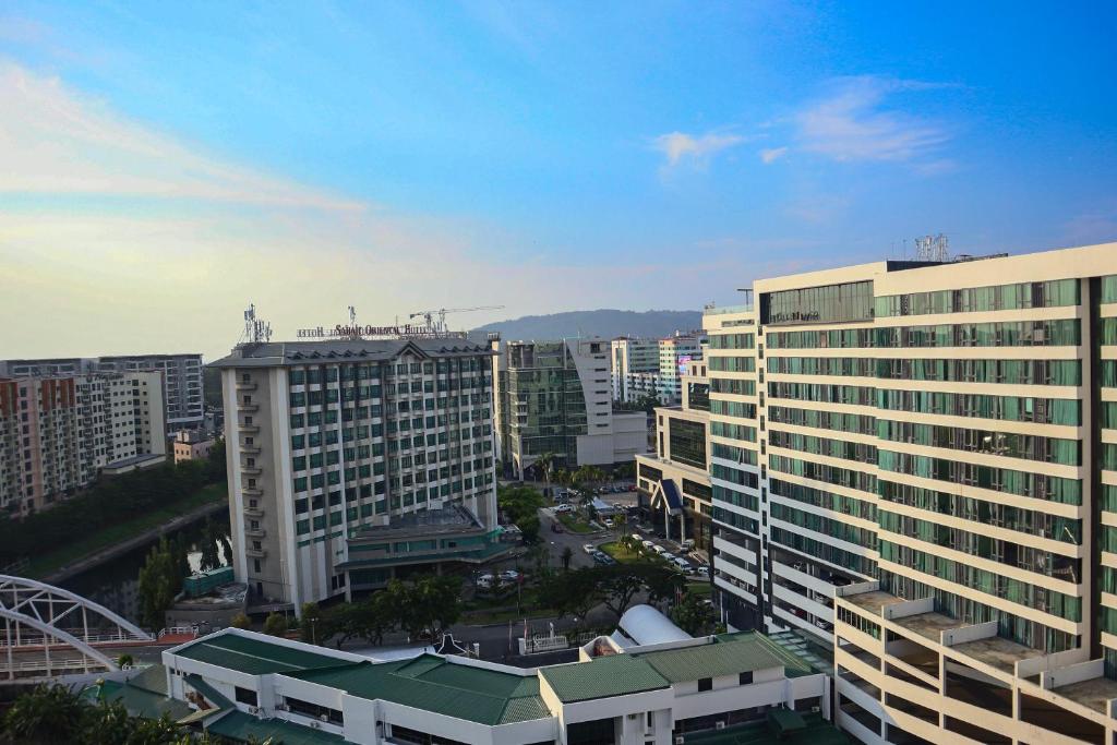 Nespecifikovaný výhled na destinaci Kota Kinabalu nebo výhled na město při pohledu z hotelu