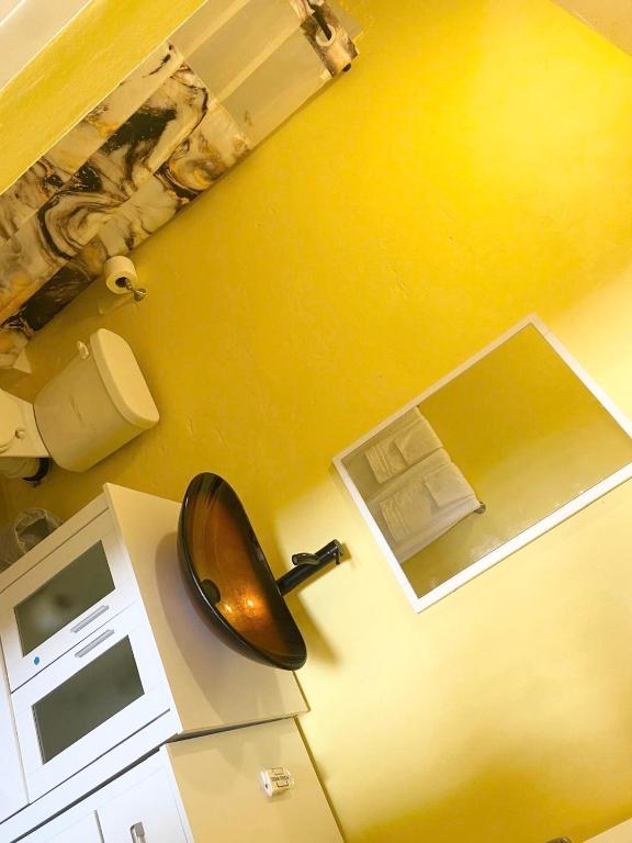 Kuchyň nebo kuchyňský kout v ubytování Diamond Inn