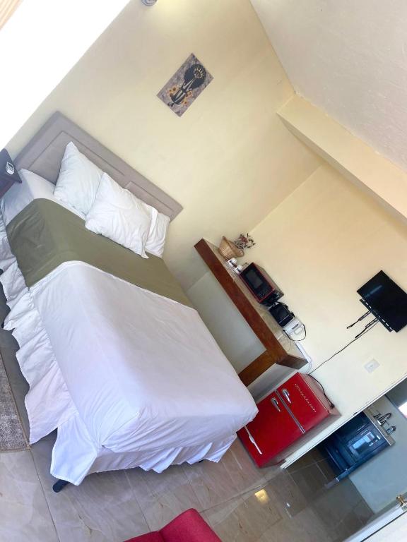 Postel nebo postele na pokoji v ubytování Diamond Inn