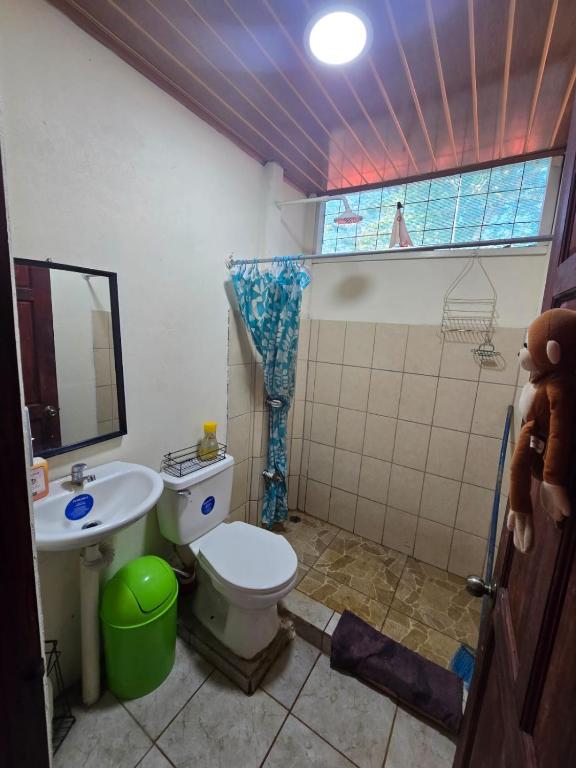 Koupelna v ubytování Casas Isa- Pura Vida