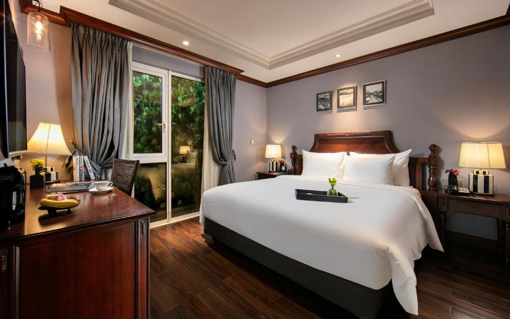 Phòng Deluxe Giường Đôi/2 Giường Đơn Không Có Cửa Sổ