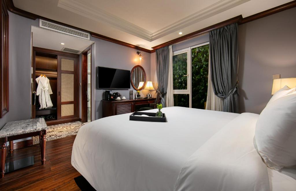 Phòng Deluxe Giường Đôi/2 Giường Đơn Không Có Cửa Sổ