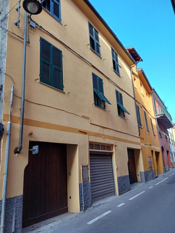 The building in which a panziókat is located