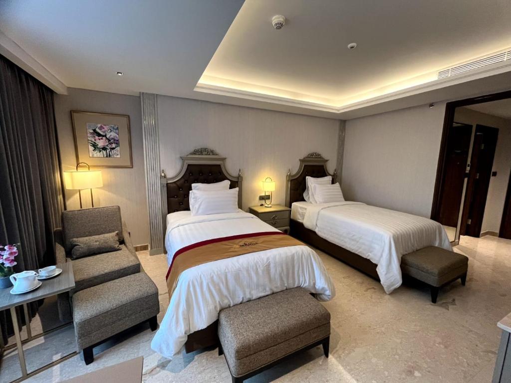 Grand Travello Hotel Bekasi - Chambre Lits Jumeaux