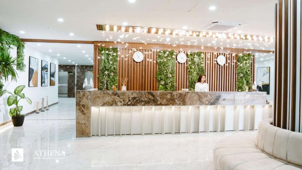 Posezení v ubytování Athena Premium Hotels