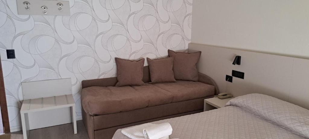 Postel nebo postele na pokoji v ubytování Garnì Casa Rabagno