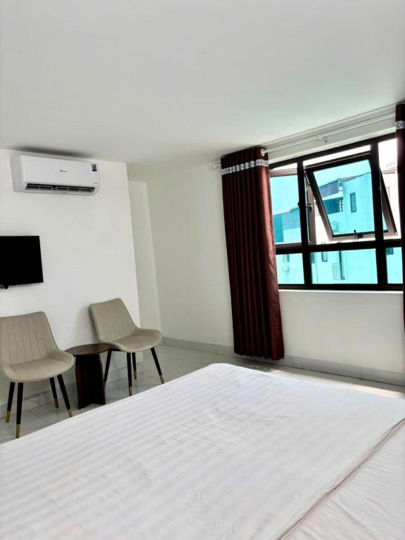 Postel nebo postele na pokoji v ubytování Niran 3 Motel