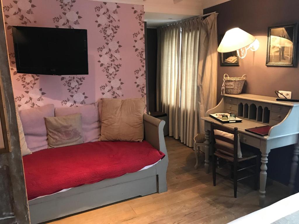 Posezení v ubytování Hotel Cosy Bouillon