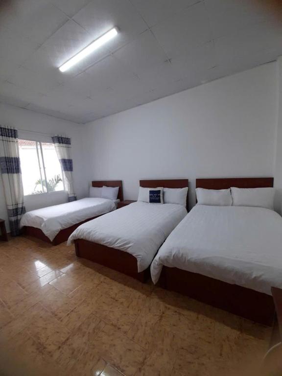 Postel nebo postele na pokoji v ubytování Hương Trà Villa