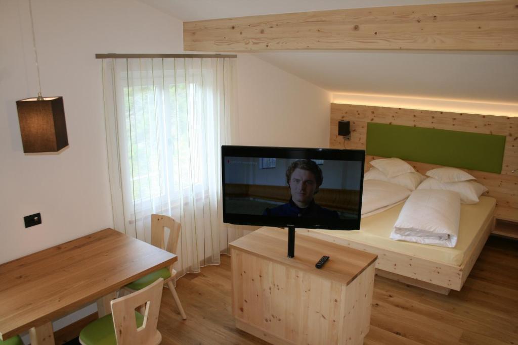 TV a/nebo společenská místnost v ubytování Gasthof Majestic