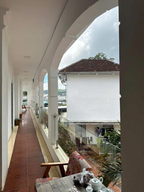 Balkón nebo terasa v ubytování Hương Trà Villa