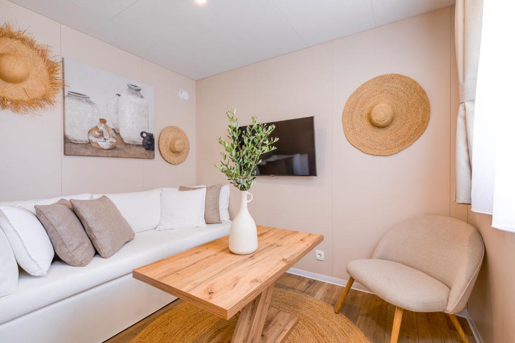 Posezení v ubytování Oliveto Residence Bungalows - Adults only
