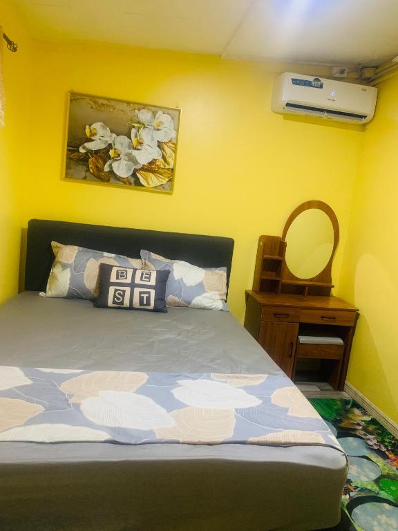 Postel nebo postele na pokoji v ubytování Comfortable Accommodation