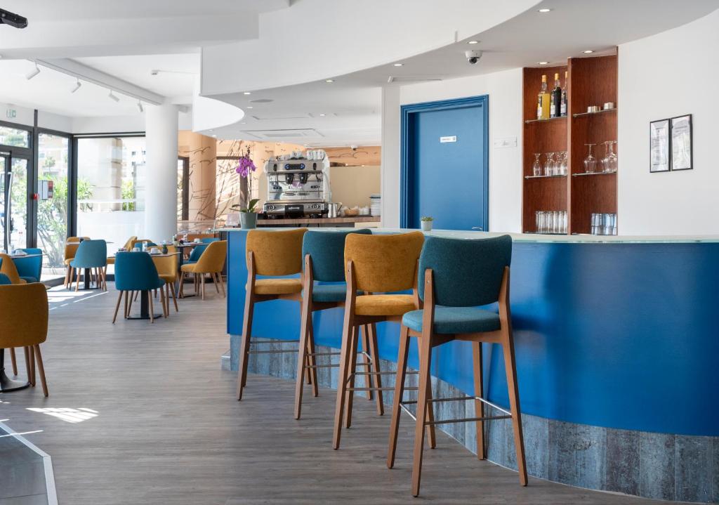 Restaurace v ubytování Résidence Cap Winston