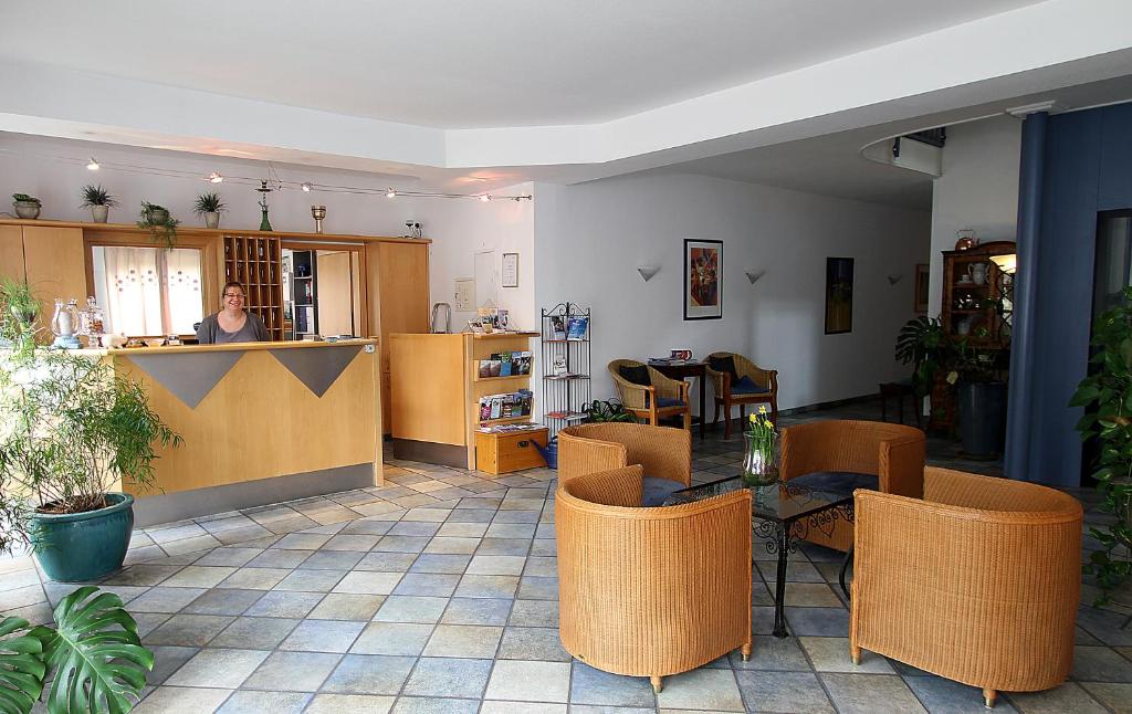 Posezení v ubytování Hotel Lindemann