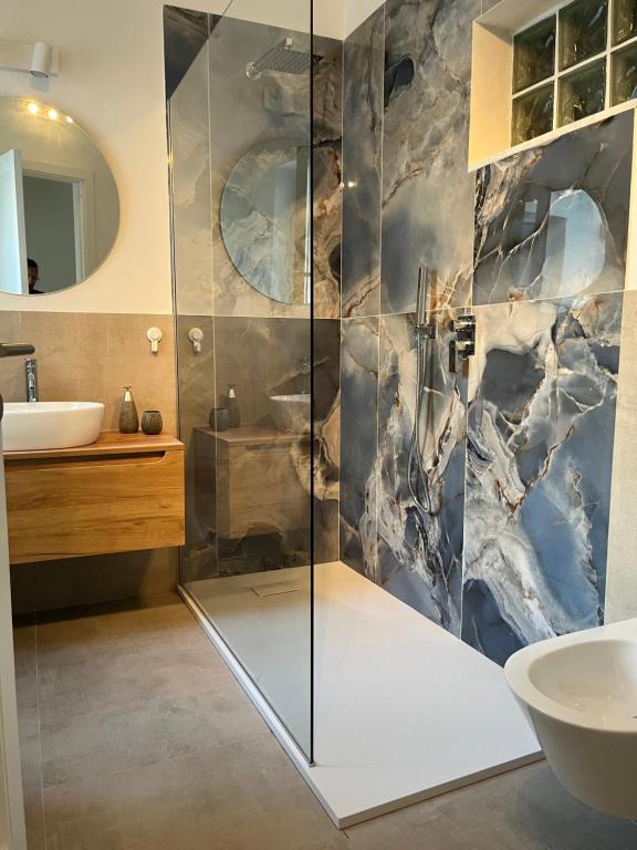 Phòng tắm tại a Casa di Ale