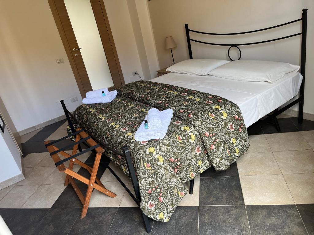 Posteľ alebo postele v izbe v ubytovaní b & b Jasmine