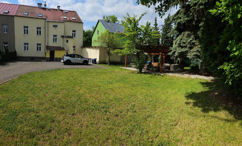 Zahrada ubytování Bluestars Home