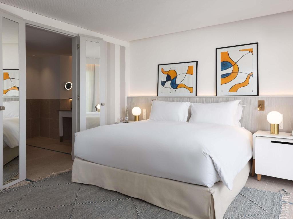 Postel nebo postele na pokoji v ubytování Sofitel Agadir Thalassa Sea & Spa
